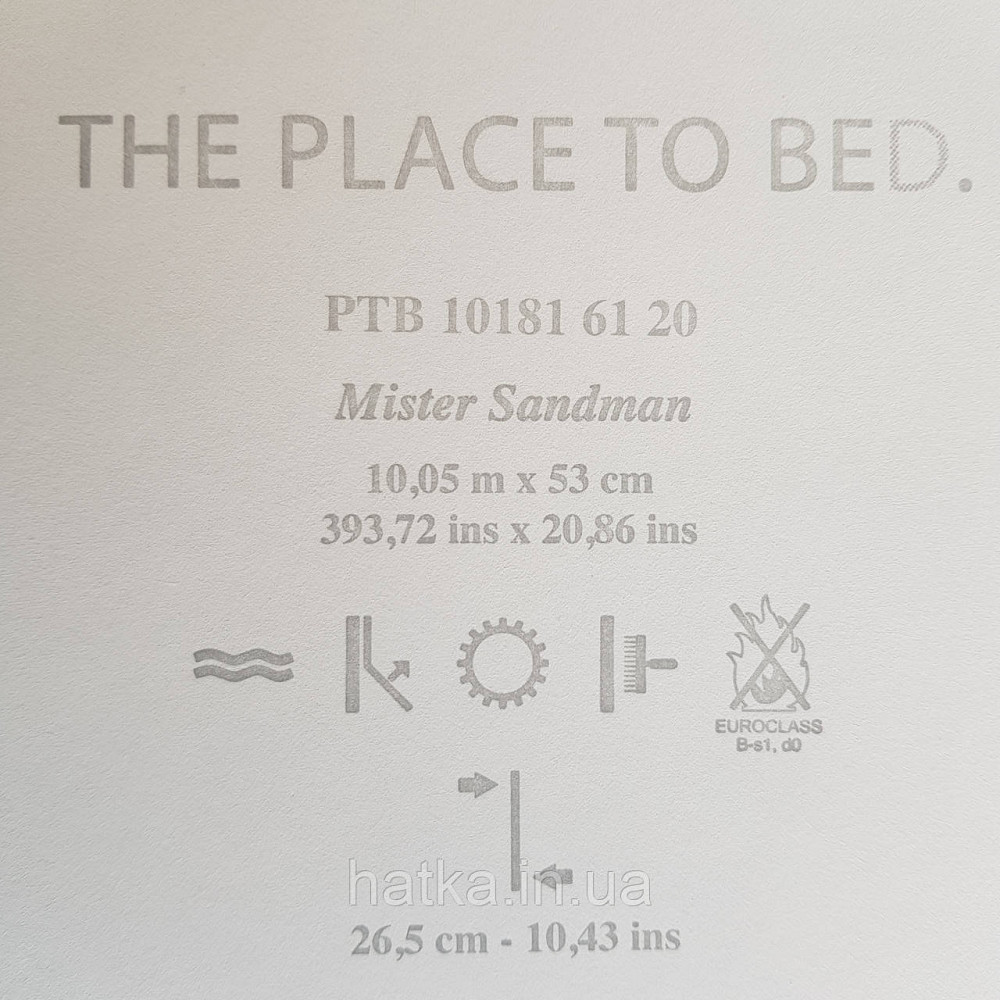 Шпалери вінілові на флізелін Caselio The Place to bed 0.53х10 м абстракція хвилі золотисті хмари на синьому 3д Київ - фото 5