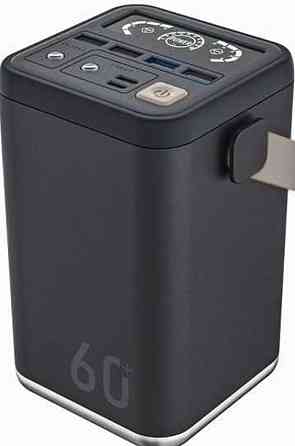 Повербанк 60000 mAh 65W для НОУТБУК O2project Зарядна станція. Київ