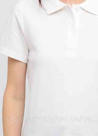 Поло базове Stedman Polo приталене жіноче біле (ST3100-WHI ) Київ