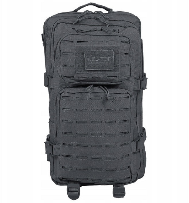 Туристичний рюкзак 36 літрів Mil-Tec від Sturm "ASSAULT LASER" Grey (14002708) Нововолинськ - фото 2