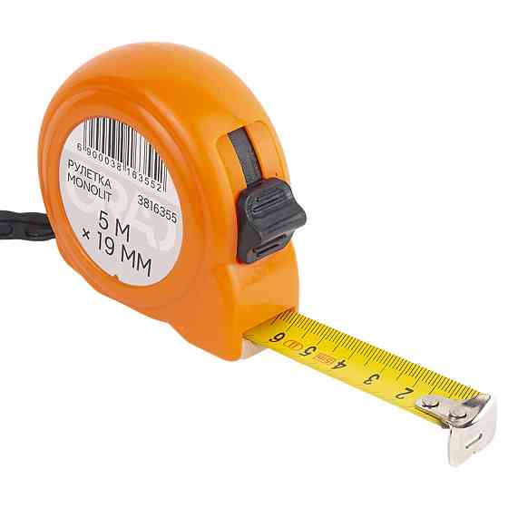 Grad Рулетка Monolit 5м×19мм GRAD (3816355) Київ