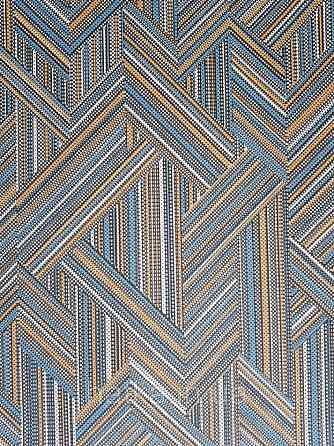 Ообои вінілові на флізелін Decoprint Moments MO22842 геометрія смуги точки фігури бірюзові жовті золоті Київ