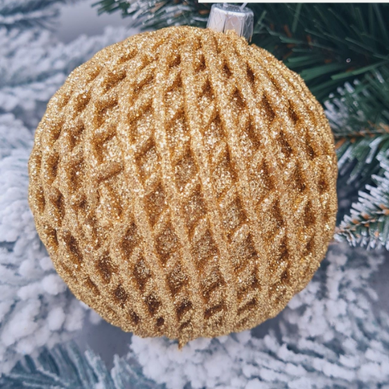 Ялинкова куля Ажур d15 см КС Житомир - фото 2