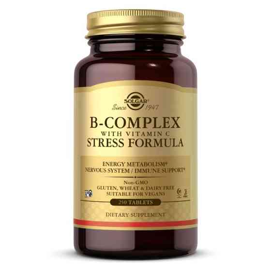 Комплекс вітамінів B+C (B-Complex with vitamin C Stress Formula) 100 таблеток Київ