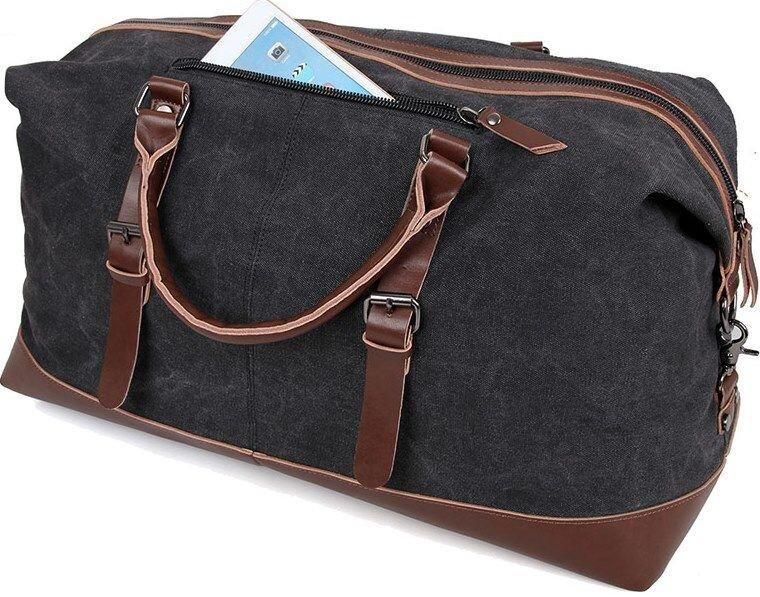 Сумка дорожня Сіра (Vintage) Київ - фото 11