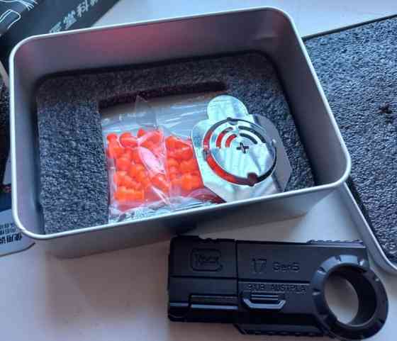 Металевий стріляльний дитячий кільцевий пістолет-антистрес. Харків