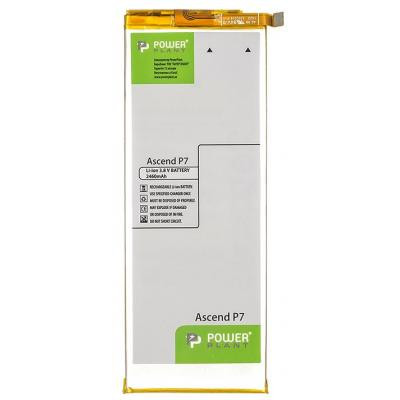 Акумуляторна батарея PowerPlant Huawei Ascend P7 (HB3543B4EBW) 2460mAh (SM150137) Вінниця - фото 1