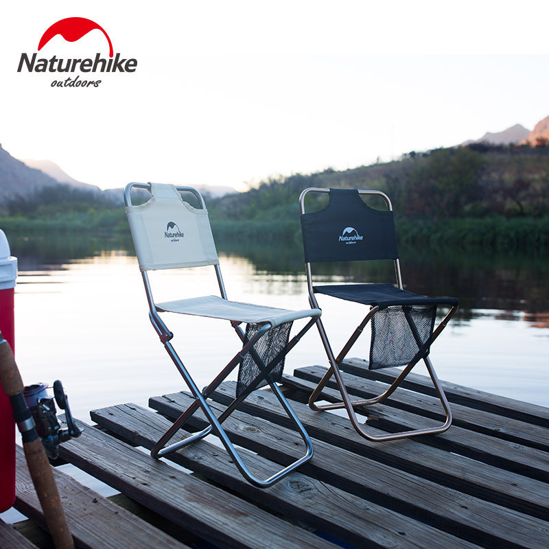 Розкладний стілець зі спинкою Naturehike MZ01 NH18M001-Z (Хакі) Вінниця - фото 3