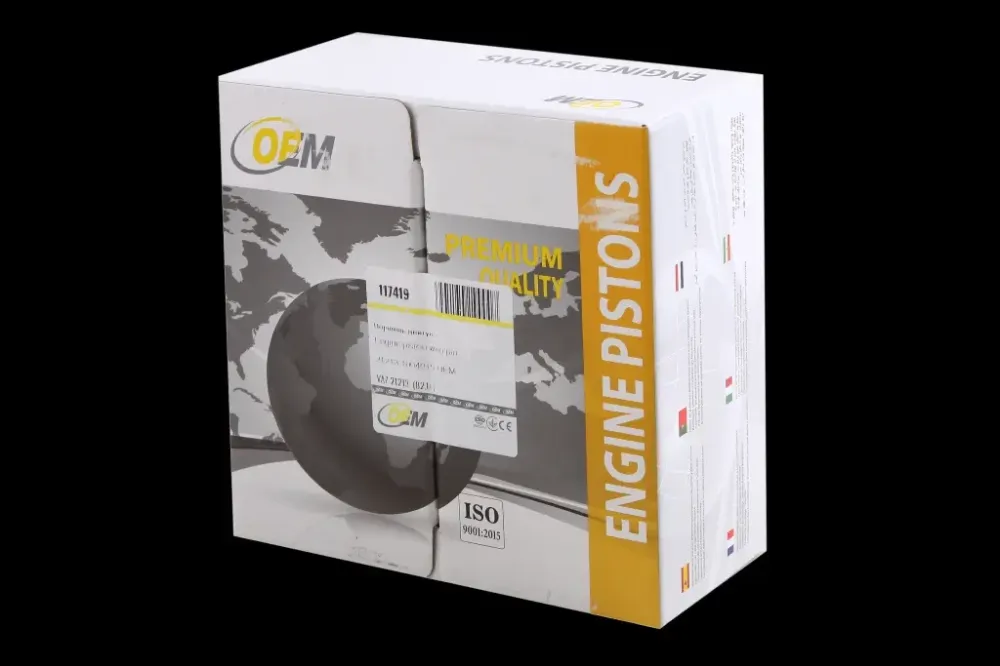 Поршни 21213 OEM с пальцами 82.0 анодиров. Винница - изображение 2