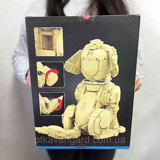 Конструктор собака лабрадор ретрівер золотистий 1754 деталі, домашні улюбленці, блоковий TT 5002 Хмельницький