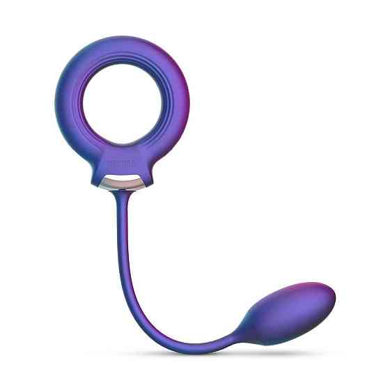 Ерекційне віброкільце з віброяйцем Hueman - Eclipse Anal Vibrator Sex Aura Київ