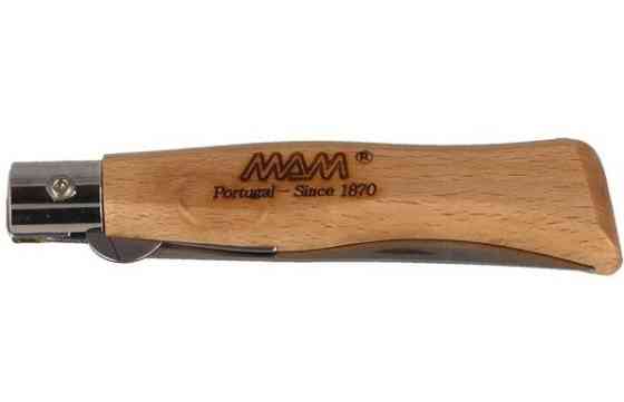 Універсальний Складаний Ніж 7.5 см MAM "Douro" Light Beech Wood (2006) Нержавіюча сталь Нововолинськ