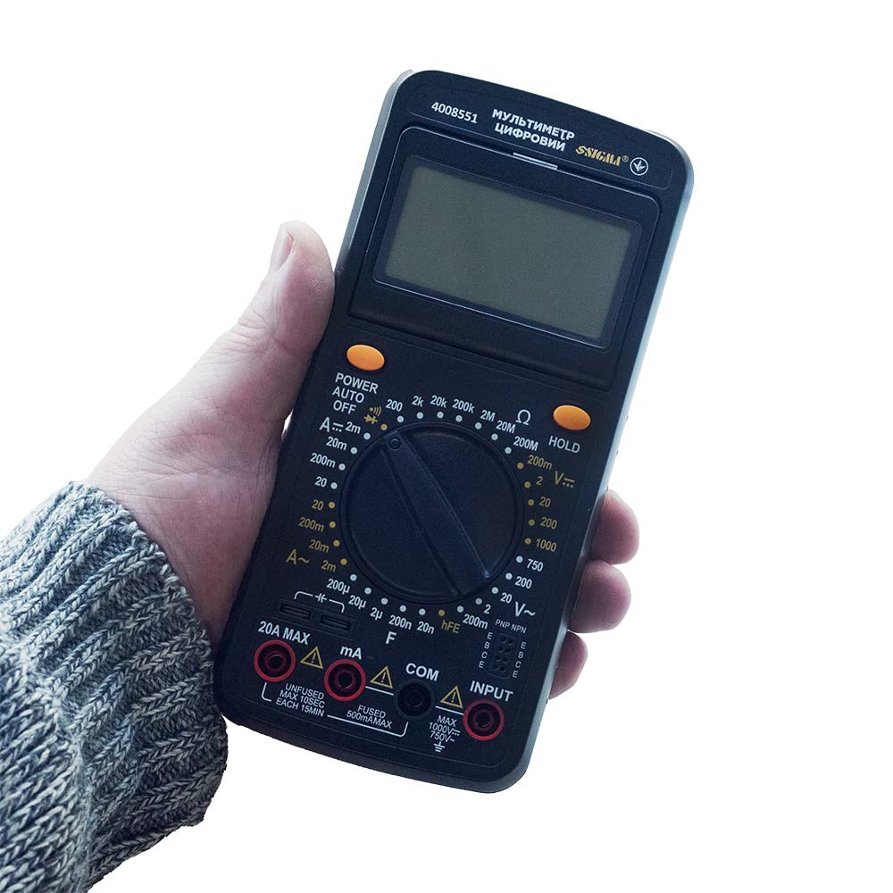 Sigma Мультиметр цифровой профи SIGMA (4008551) Коломия - фото 5