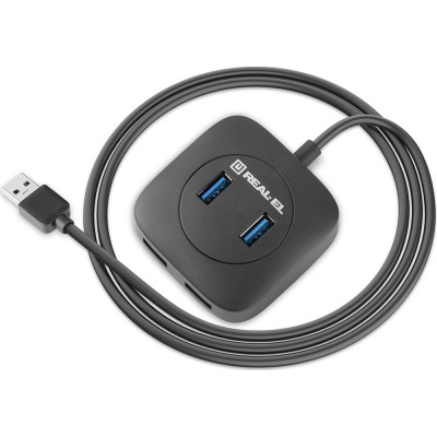 Концентратор REAL-EL HQ-187 black (EL123110010) Вінниця - фото 12