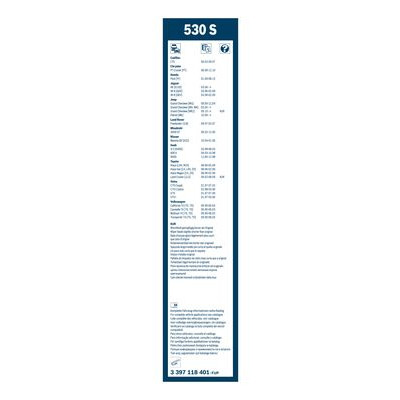 Щітка склоочисника Bosch 3 397 118 401 Вінниця - фото 3