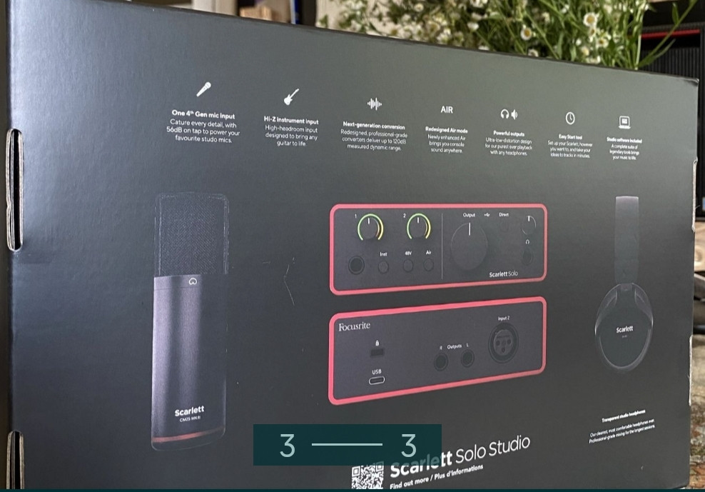 Музичний Центр: Focusrite Scarlet Solo Studio 4TH Gen. Київ - фото 3