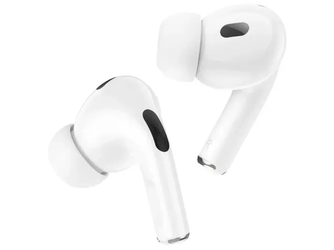 Бездротова гарнітура Double з кейсом Bluetooth Borofone BW59 True працює до 4 годин Київ - фото 7