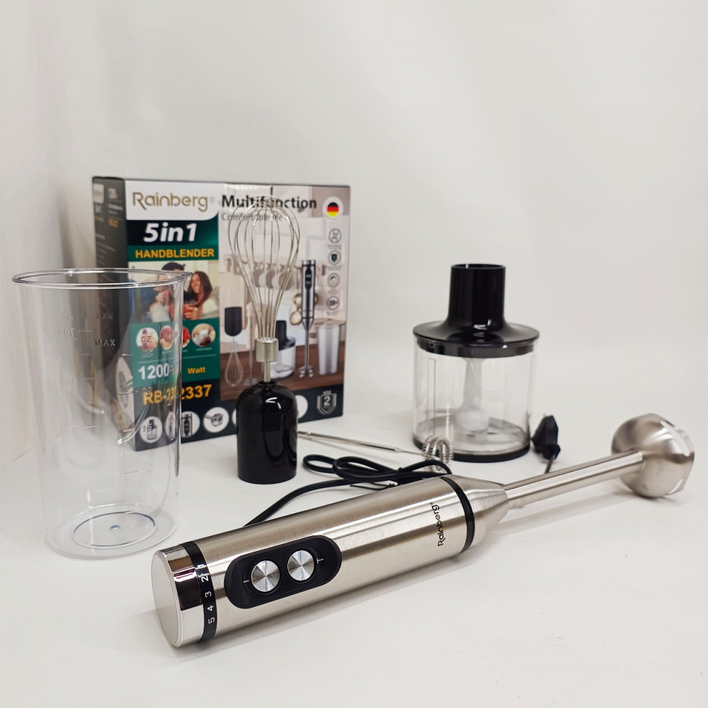 Блендери кухонні, Блендер з гострими сталевими лезами, Блендер для смузі та соусів DF-50 Львів - фото 8