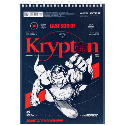 Альбом для малювання Kite DC Comics 30 аркушів (DC24-243) Вінниця - фото 4