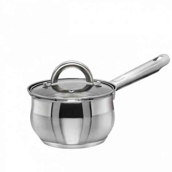 Ківш нержавійка 1,3л з кришкою "Zauberg" Харків