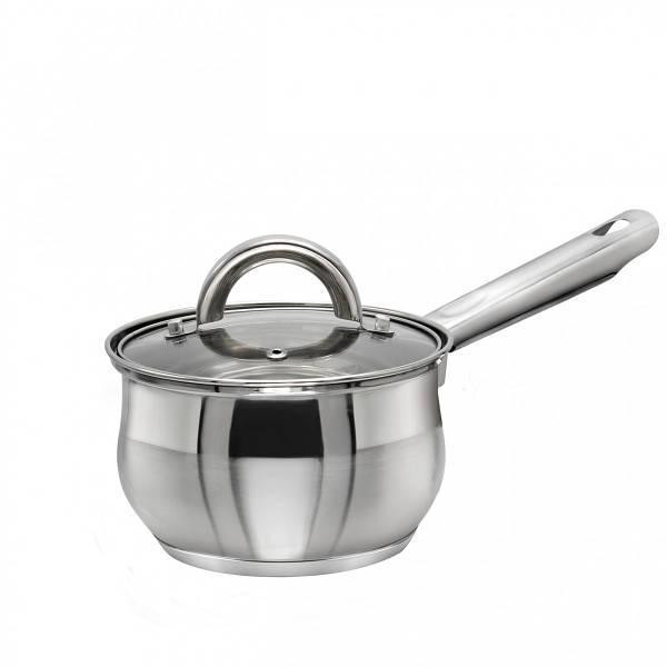 Ківш нержавійка 1,3л з кришкою "Zauberg" Харків - фото 1