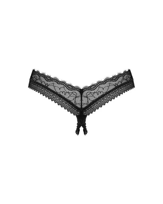 Трусики Obsessive Medilla crotchless thong XL/2XL Львів - фото 4