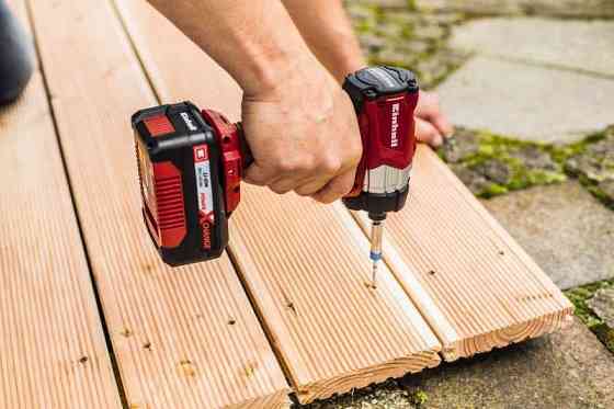 Ударная отвертка бесщеточная Einhell TE-CI 18 Li BL-Solo: (акум 2.5 ампера и зарядка) Киев