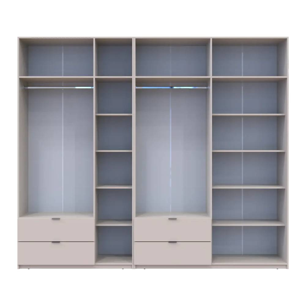 Шафа для одягу Doros Лукас Кашемір 3+4 ДСП 280х50х240 DRS-011716 (42005120) Дніпро - фото 5