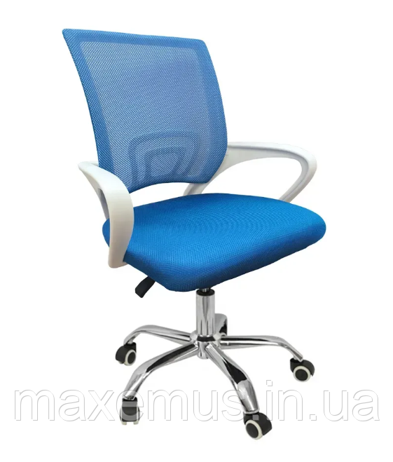 Кресло офисное компьютерное Комфортное кресло B 6 1 9 Офисные кресла и стулья Офисный стул кресло Синий Мостиска - изображение 10