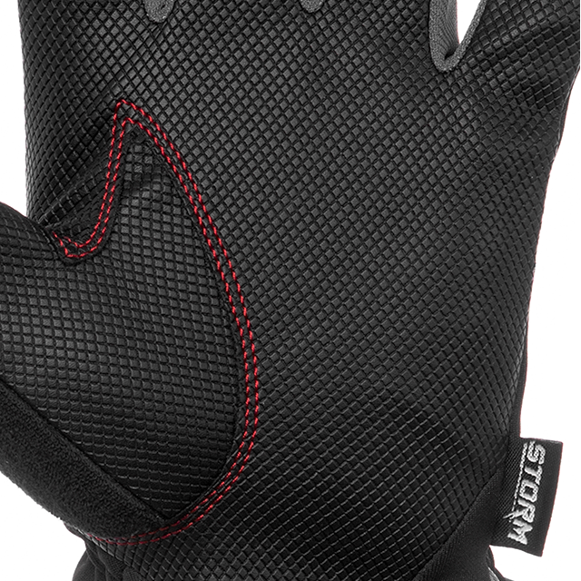 Рукавичка зі спандекса, Touchscreen, антиковзне покриття долоні, вставки "Gripteq 3S", 10" (XL), STORM INTERTOOL SP-0182 Київ - фото 6