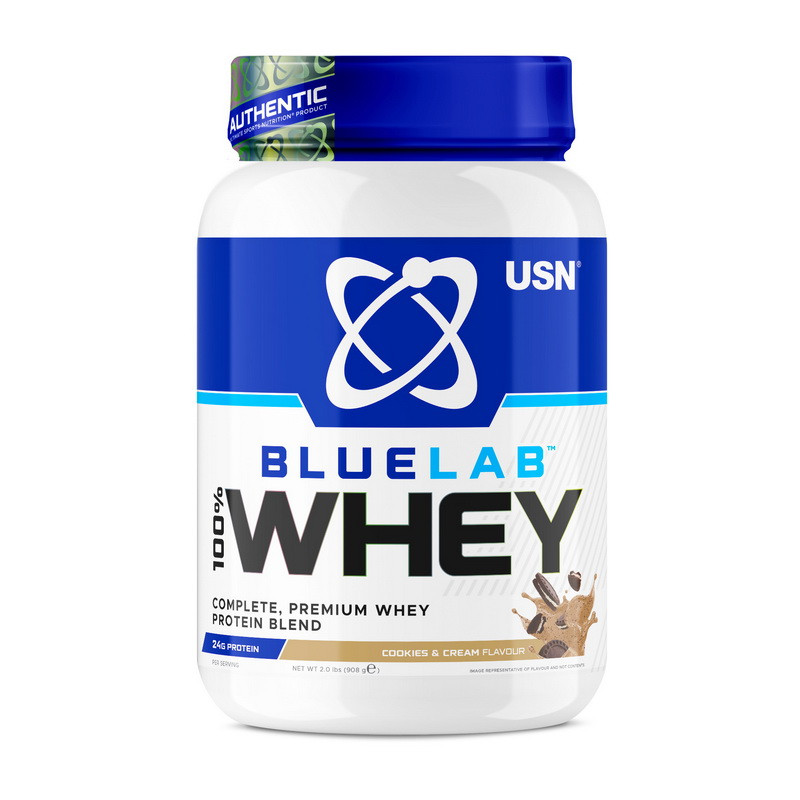 Blue Lab 100% Whey Premium Protein (908 g, cookies &amp; cream) Луцьк - фото 1