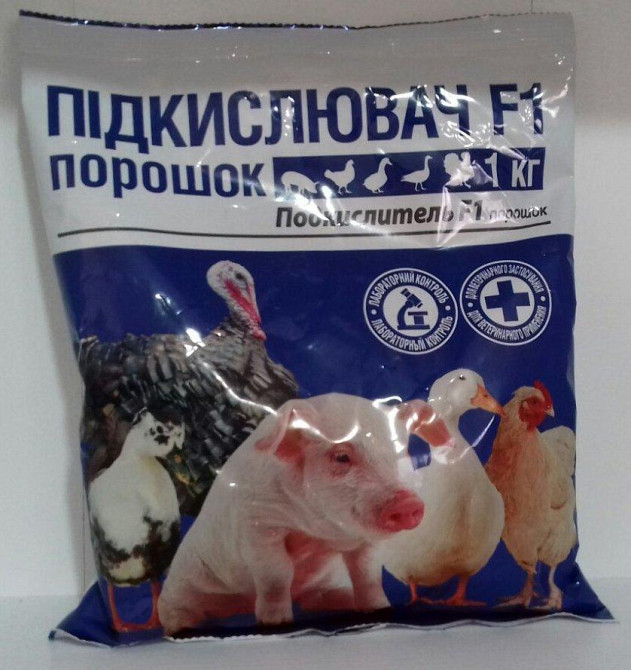 Підкислювач F1 порошок, 1 кг Вінниця - фото 2