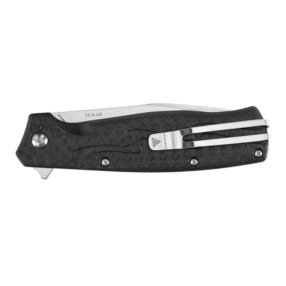 Ніж складаний туристичний SRM 221X-GB (9.2 см) 14C28N / G10 чорний Київ - фото 7