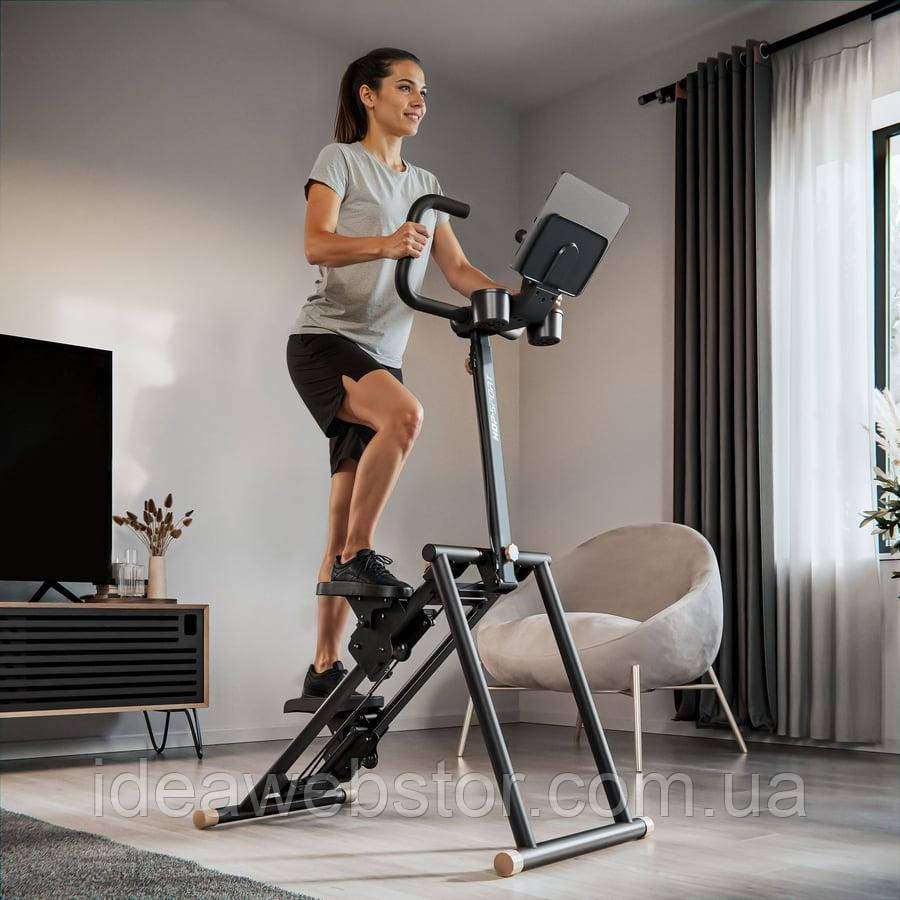 Степпер лестничный Hop-Sport HS-100B Piker черный Киев - изображение 7