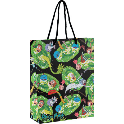 Подарочный пакет Kite бумажный Rick and Morty 18х24 см (RM24-265) Винница - изображение 1