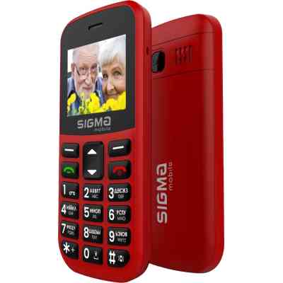 Мобільний телефон Sigma Comfort 50 EASY TYPE-C Red (4827798585221) Вінниця