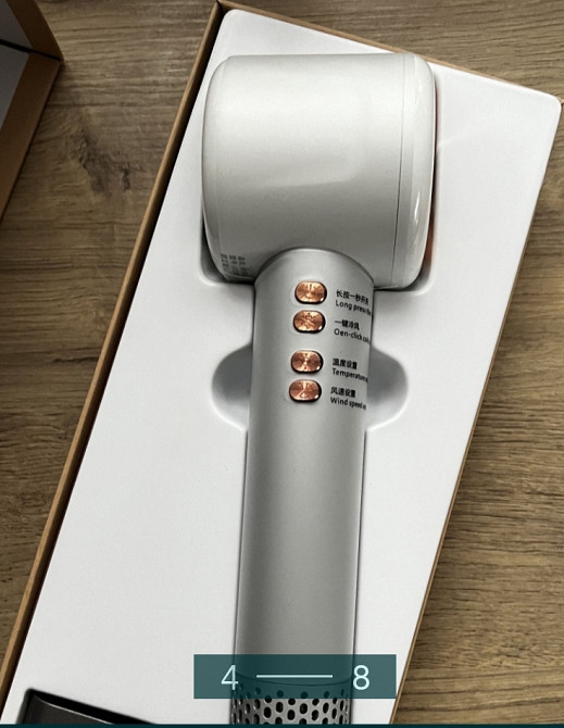 Мощный Фен: Leafless с защитой ионами! Киев - изображение 4