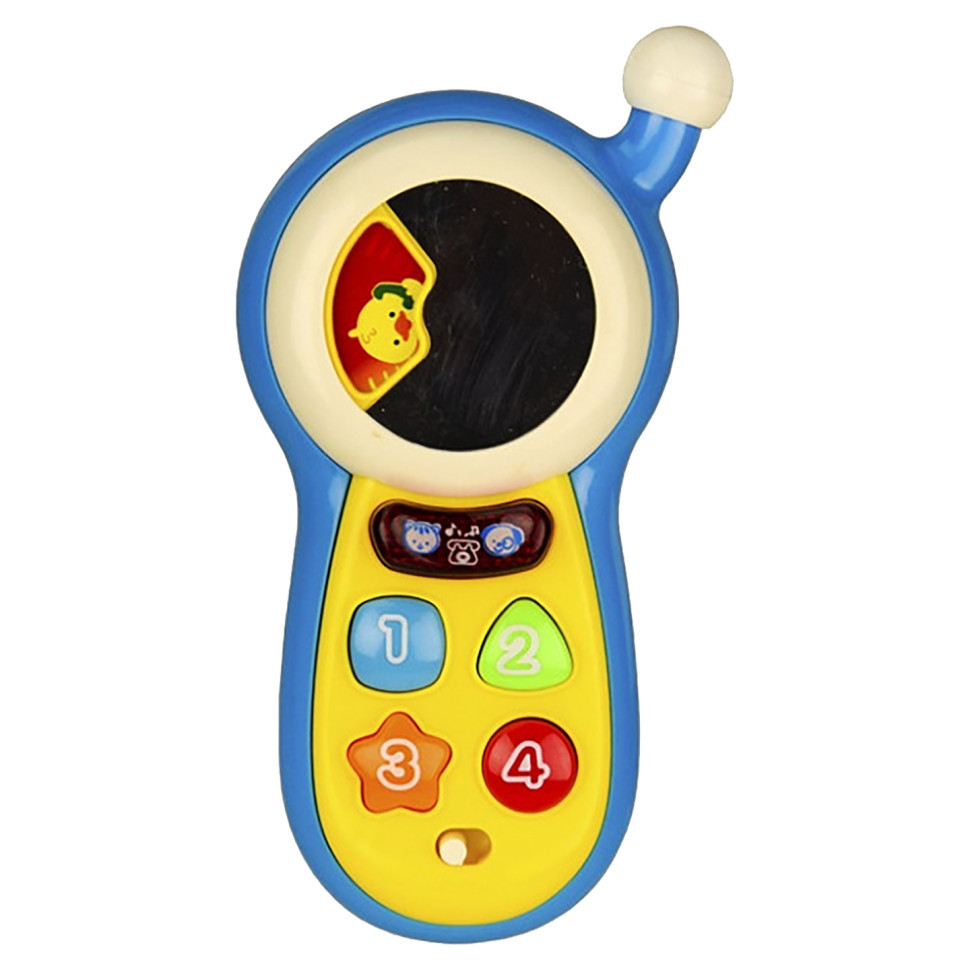 Музичний розвиваючий телефон 0610T, зі світловими ефектами Вінниця - фото 2