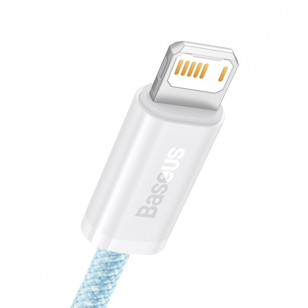 Кабель Baseus Dynamic Series Fast Charging Lightning 2.4A 1м білий Львів - фото 5