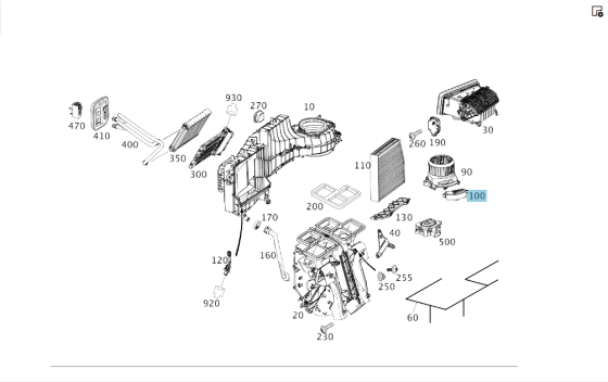 Mercedes-Benz  A2469064100 Регулятор обертів вентилятора обігрівача салону CLA Shooting Brake X117 CLA C117 GLA X156 B-class W242 B-class W246 Одесса