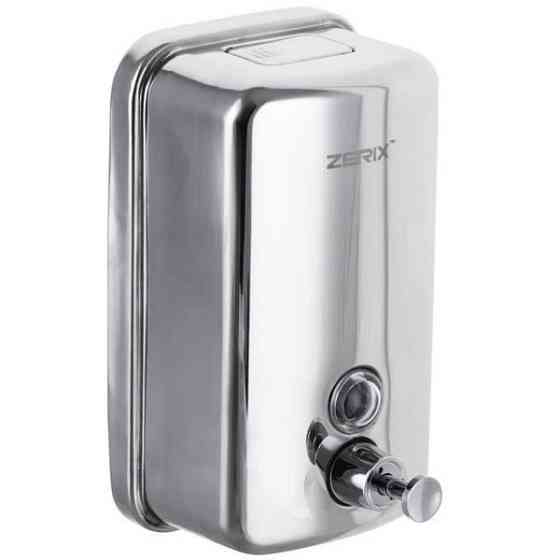 Дозатор для мыла настенный из нерж. стали ZERIX D-500-SUS Харьков