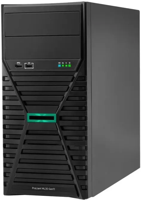 Сервер Hewlett Packard Enterprise Proliant Ml30 Gen11 Intel Xeon E-2414 2.6Ghz 4-Core 1P 16Gb-U 4Lff-Nhp 350W Ps (P65093421) Киев - изображение 1