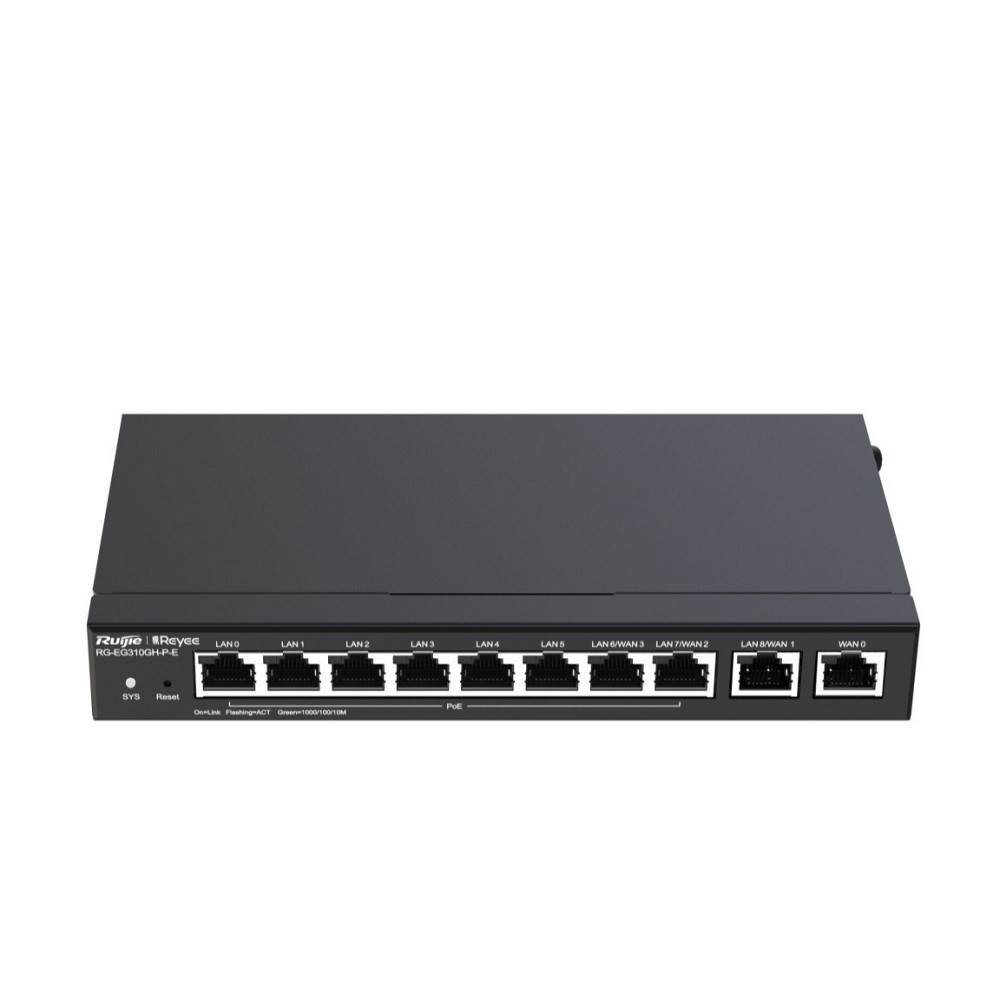 Маршрутизатор Ruijie Reyee RG-EG310GH-PE Black Харьков - изображение 1