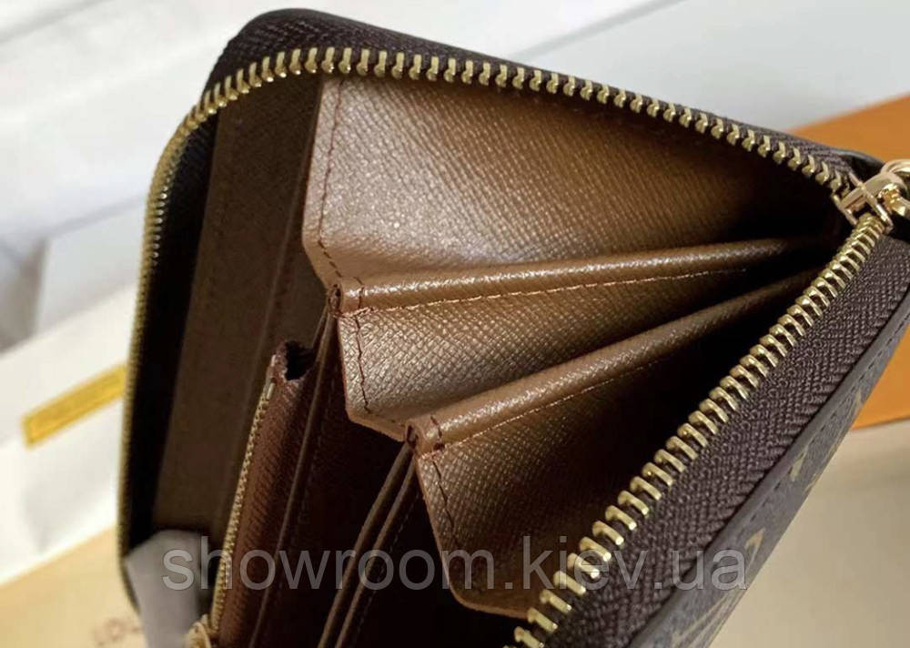 Мужской кошелек Louis Vuitton (60017) brown Киев - изображение 8