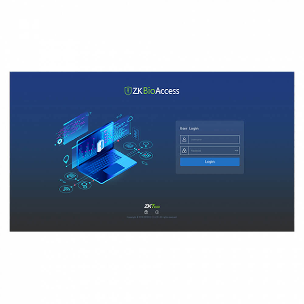 Ліцензія контролю доступу ZKTeco ZKBioAccess IVS ZKBA-AC-P20 Киев - изображение 2