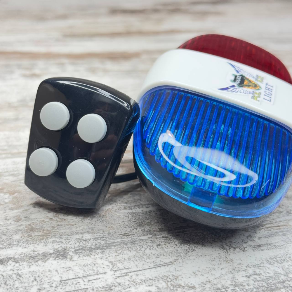 Велосипедний гудок у вигляді поліцейської сирени електронний дзвінок для дитячого велосипеда Київ - фото 3