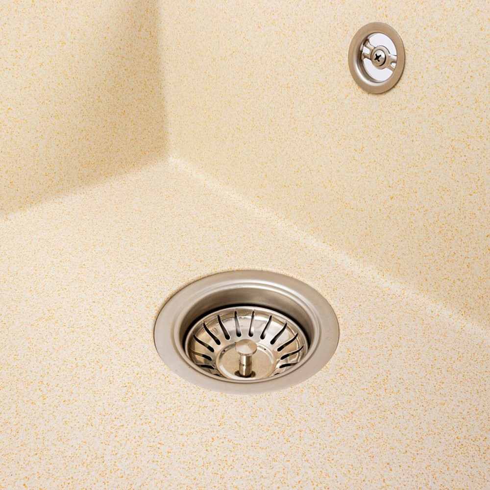 VALESO Кухонна гранітна мийка 5850 REYNA VALESO пісок Коломыя - изображение 6