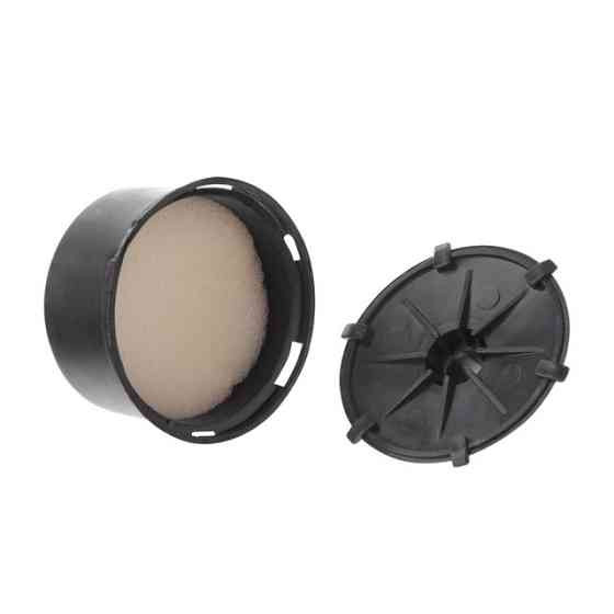 Воздушный фильтр для компрессора диаметр резьбы М16 пластиковый корпус сменный поролоновый фильтрующий элемент INTERTOOL PT-9080 Киев