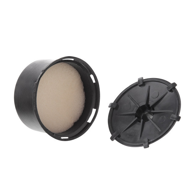 Повітряний фільтр для компресора діаметр різьби М16 пластиковий корпус змінний поролоновий фільтруючий елемент INTERTOOL PT-9080 Київ - фото 3