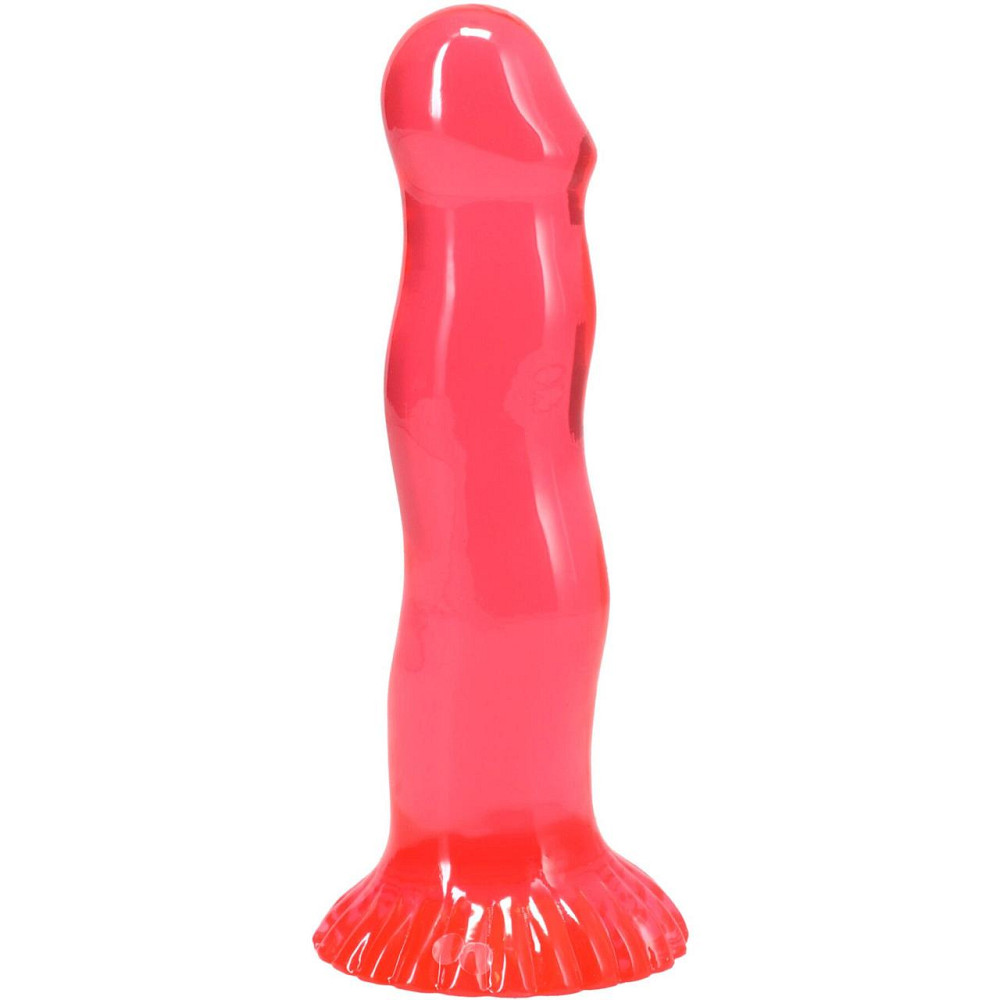 Набор фаллоимитаторов Doc Johnson Crystal Jellies - Dong Starter Set - Purple, Pink, Green Sex Aura Киев - изображение 9